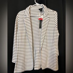 Black and white jacket